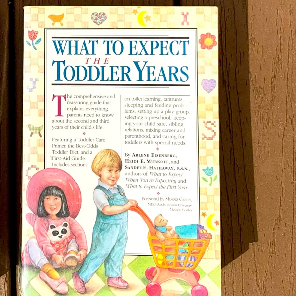 5 for $25 “WHAT TO EXPECT TODDLER YEARS” EISENBERG, MURKOFF & HATHAWAY PAPERBACK